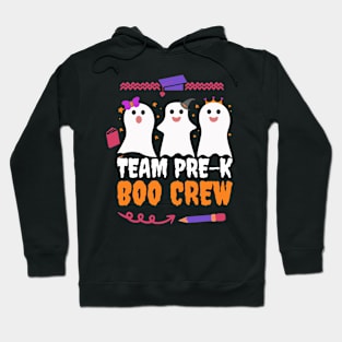 Team Pre-K Boo Crew Halloween Hoodie